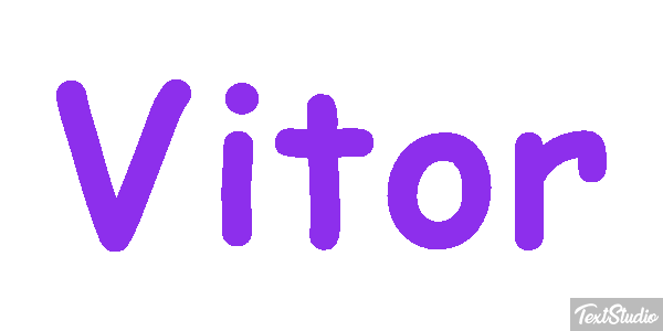 Vítor Text effect