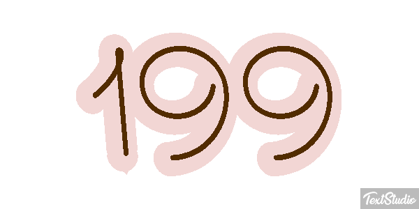 199 Tekst effect