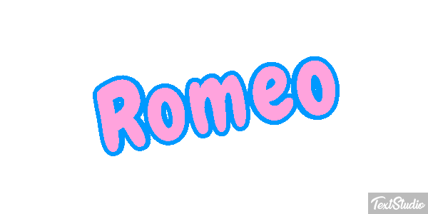 Romeo Effetto testo