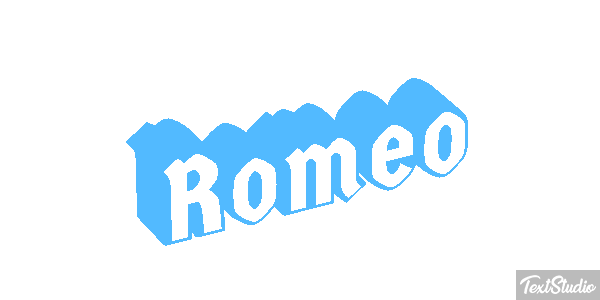 Romeo Effetto testo