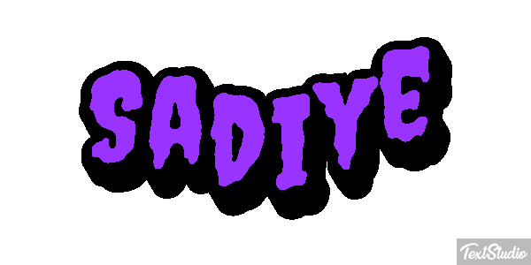 Şadiye Text effect