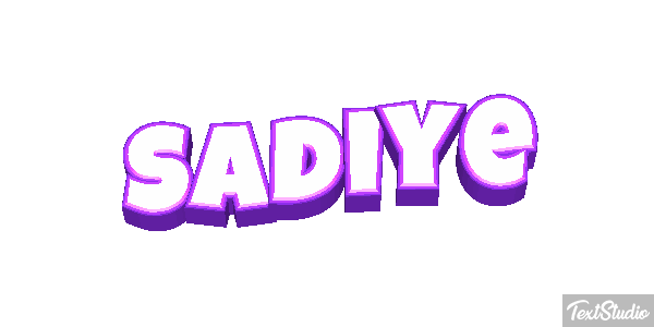 Şadiye Text effect