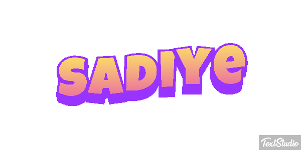 Şadiye Text effect