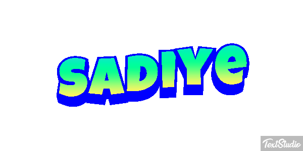 Şadiye Text effect