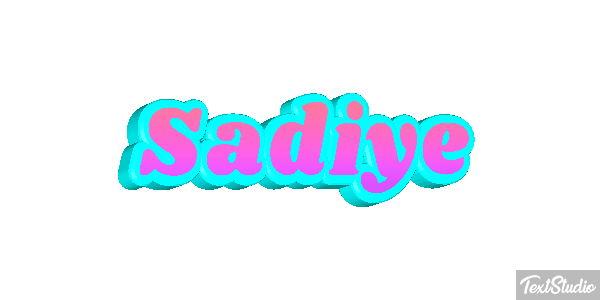 Şadiye Text effect