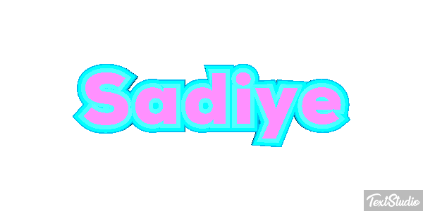 Şadiye Text effect