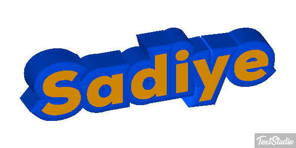 Şadiye Text effect