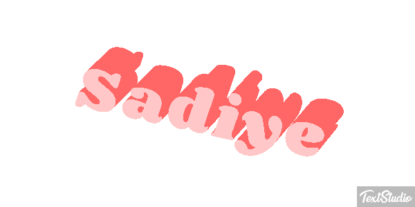 Şadiye Text effect