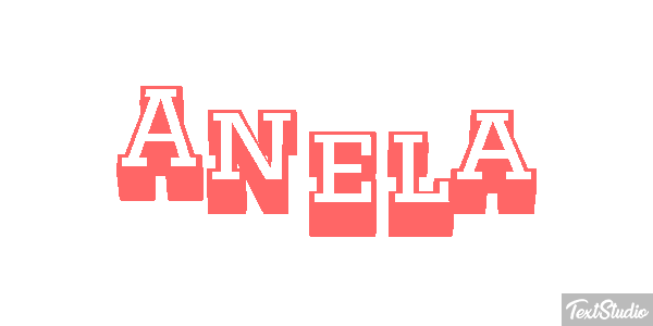 Anela Text effect