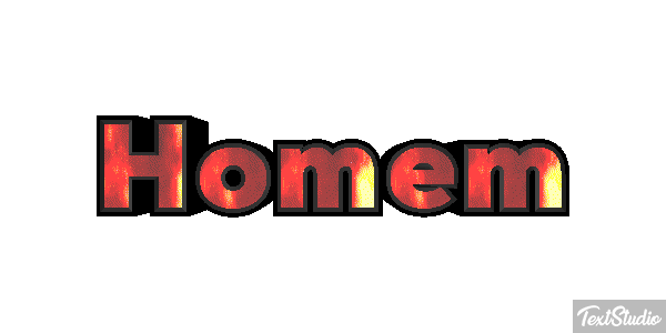 Homem Texteffekt
