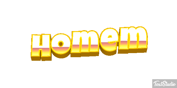 Homem Texteffekt