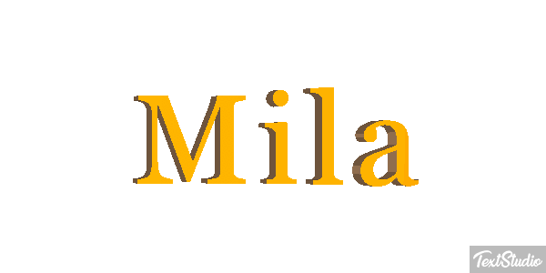 Mila Effetto testo