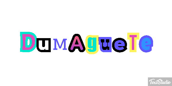 Dumaguete Effetto testo