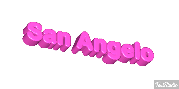 San Angelo Efekt tekstowy