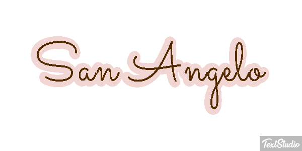 San Angelo Efekt tekstowy