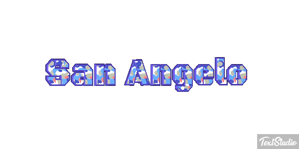 San Angelo Efekt tekstowy