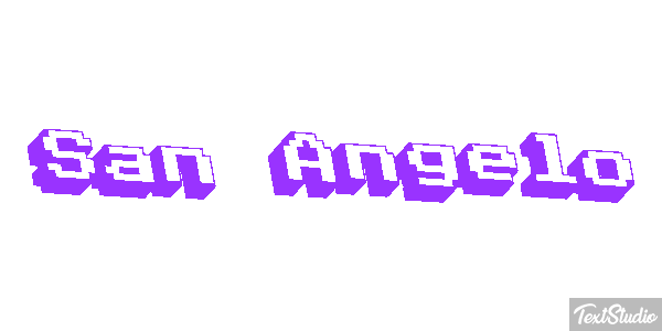 San Angelo Efekt tekstowy