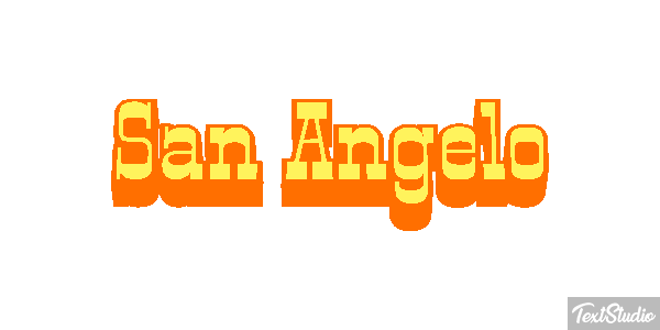 San Angelo Efekt tekstowy