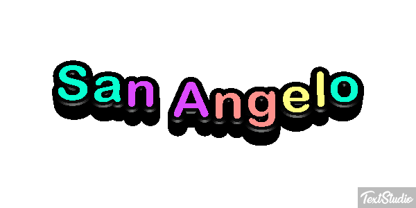 San Angelo Efekt tekstowy