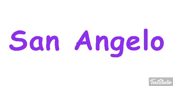 San Angelo Efekt tekstowy