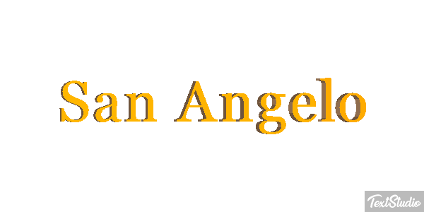 San Angelo Efekt tekstowy