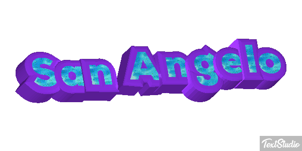 San Angelo Efekt tekstowy