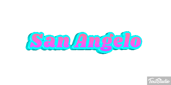 San Angelo Efekt tekstowy