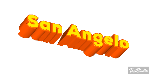 San Angelo Efekt tekstowy