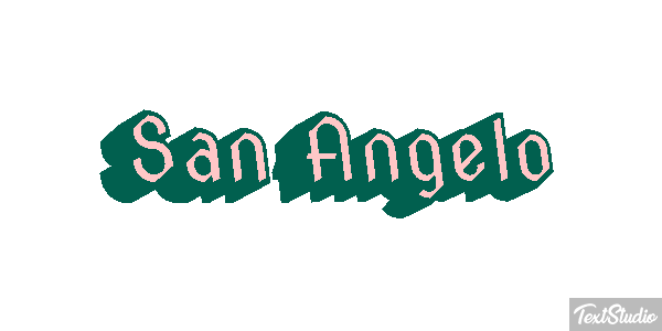 San Angelo Efekt tekstowy