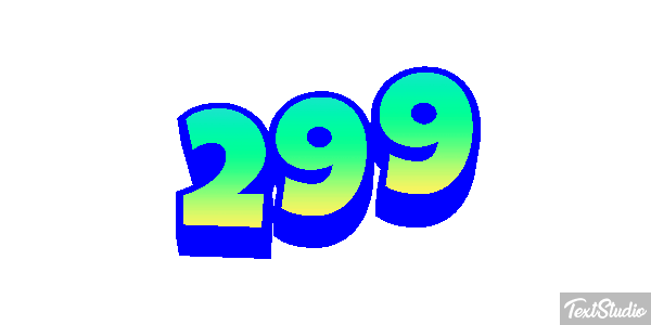 299 Metin efekti