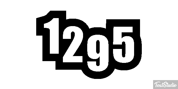 1295 Text effect