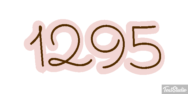 1295 Text effect