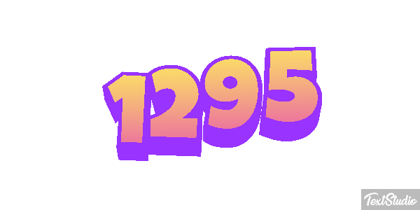 1295 Text effect