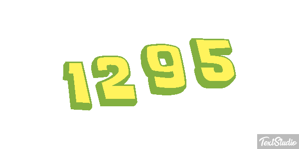 1295 Text effect