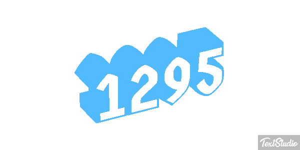 1295 Text effect