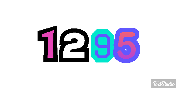 1295 Text effect
