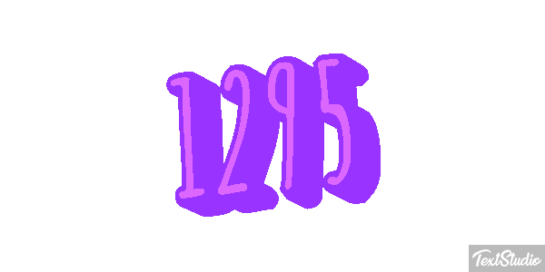 1295 Text effect