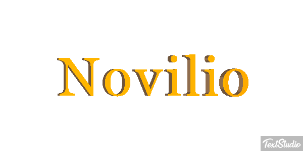 Novilio Efekt tekstowy