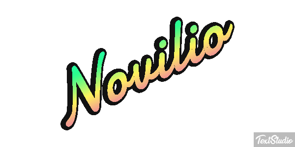 Novilio Efekt tekstowy