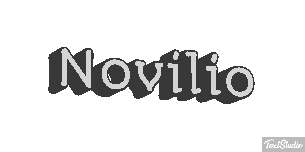 Novilio Efekt tekstowy