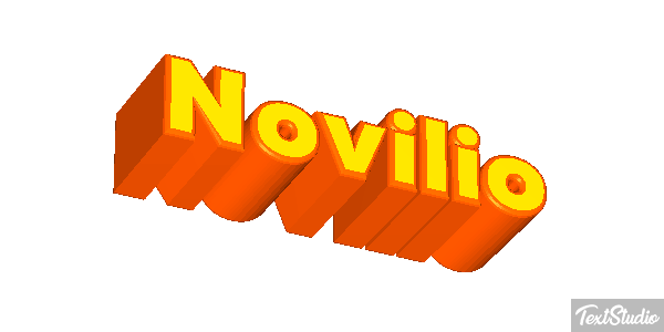 Novilio Efekt tekstowy