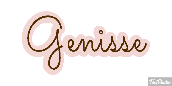 Génisse Effet de texte