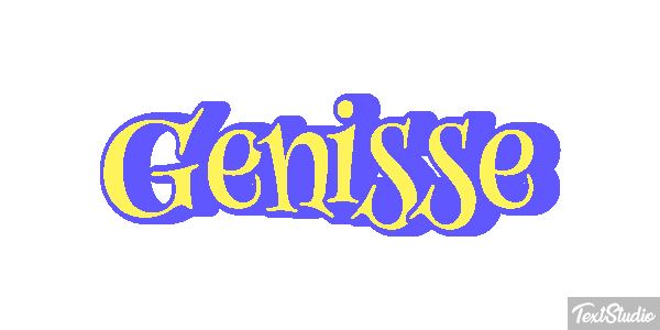 Génisse Effet de texte