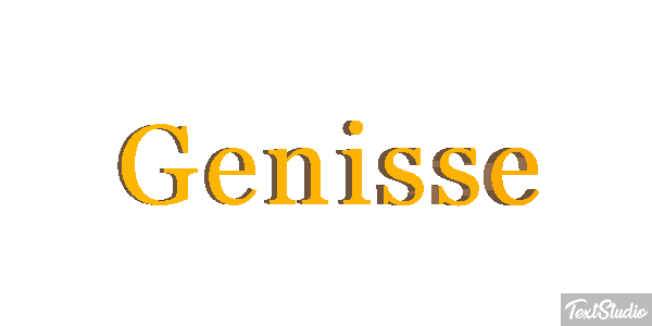 Génisse Effet de texte