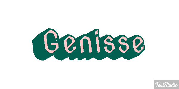Génisse Effet de texte