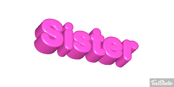 Sister Text effect