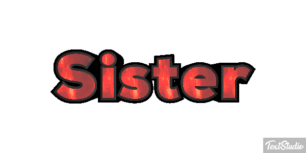 Sister Text effect