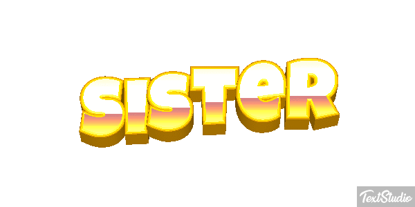 Sister Text effect
