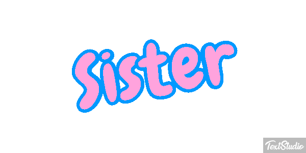 Sister Text effect
