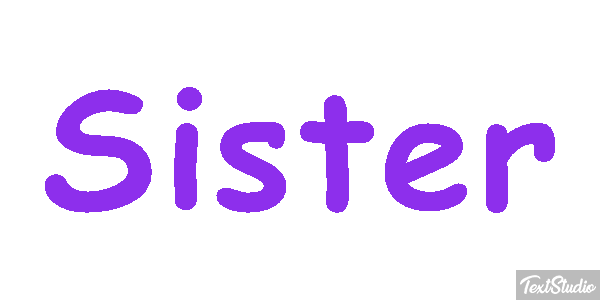 Sister Text effect